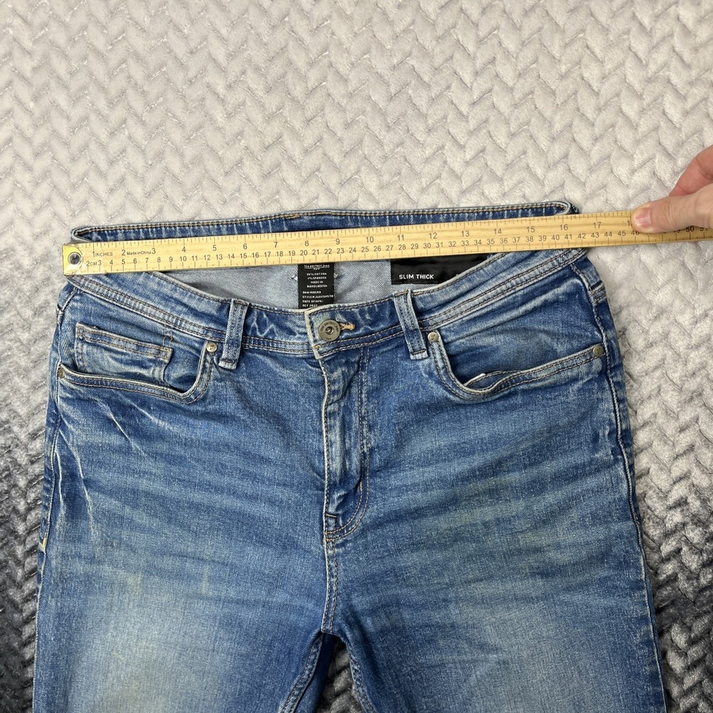 The Perfect Jean NYC Slim Thick Jeans Mens 33x34 Stretch Denim Relaxed Fit Pants - Picture 4 of 9